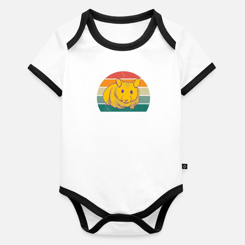 Rodents Rodents Hamster Rat Mouse Squirrel Organic Baby Contrasting Bodysuit