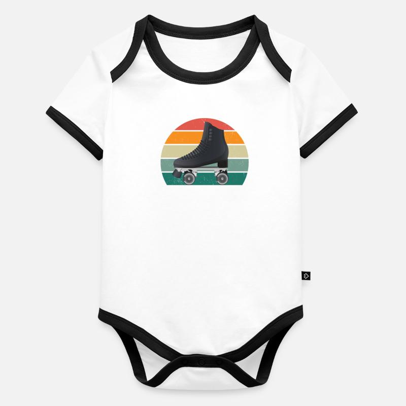 Inline Skating Skater Skater Inline skater Roller skates Organic Baby Contrasting Bodysuit