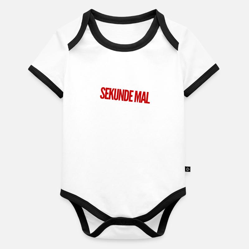 stop Baby Bio-Kurzarm-Kontrastbody