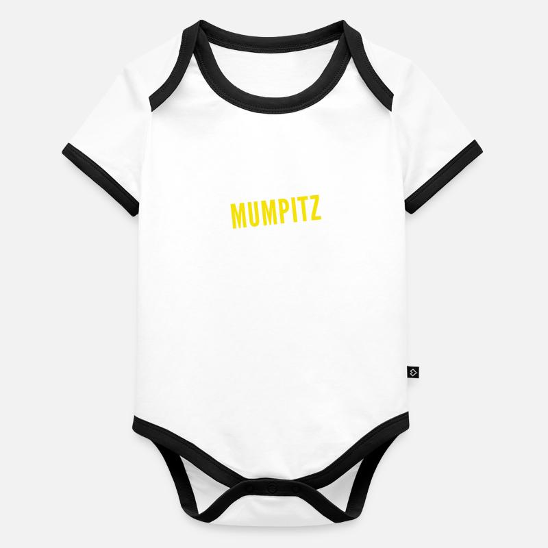 das ist Mumpitz Baby Bio-Kurzarm-Kontrastbody