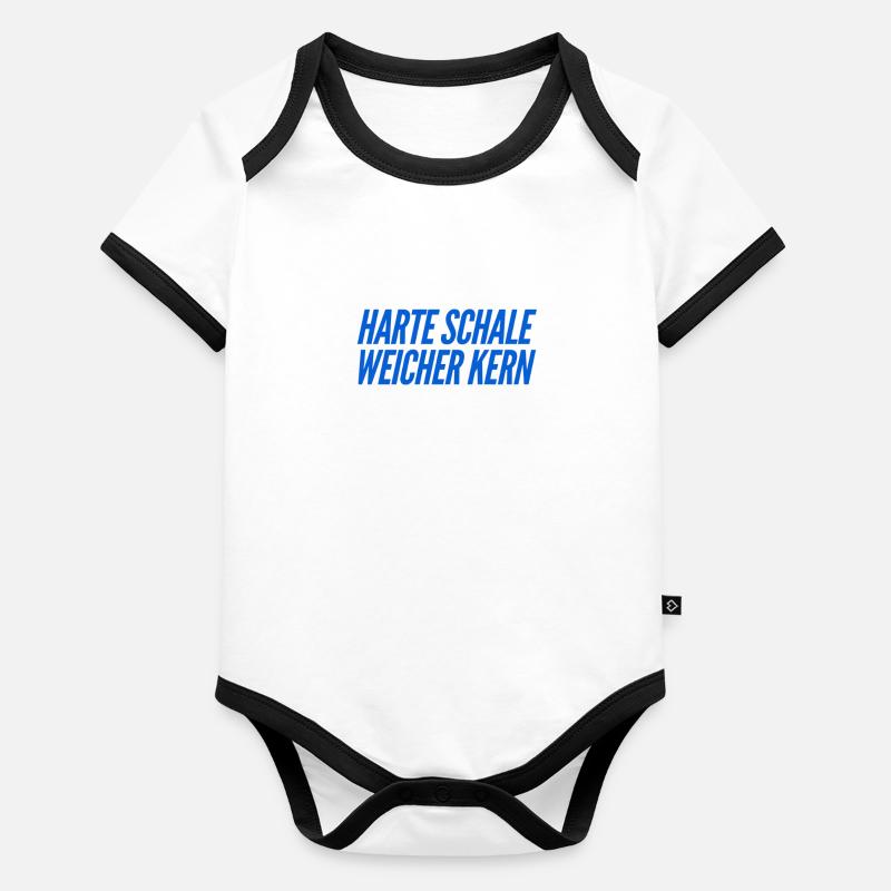 ich habe einen weichen Kern Baby Bio-Kurzarm-Kontrastbody
