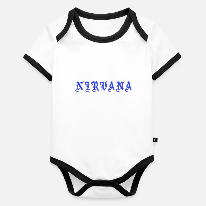 NIRVANA Organic Baby Contrasting Bodysuit