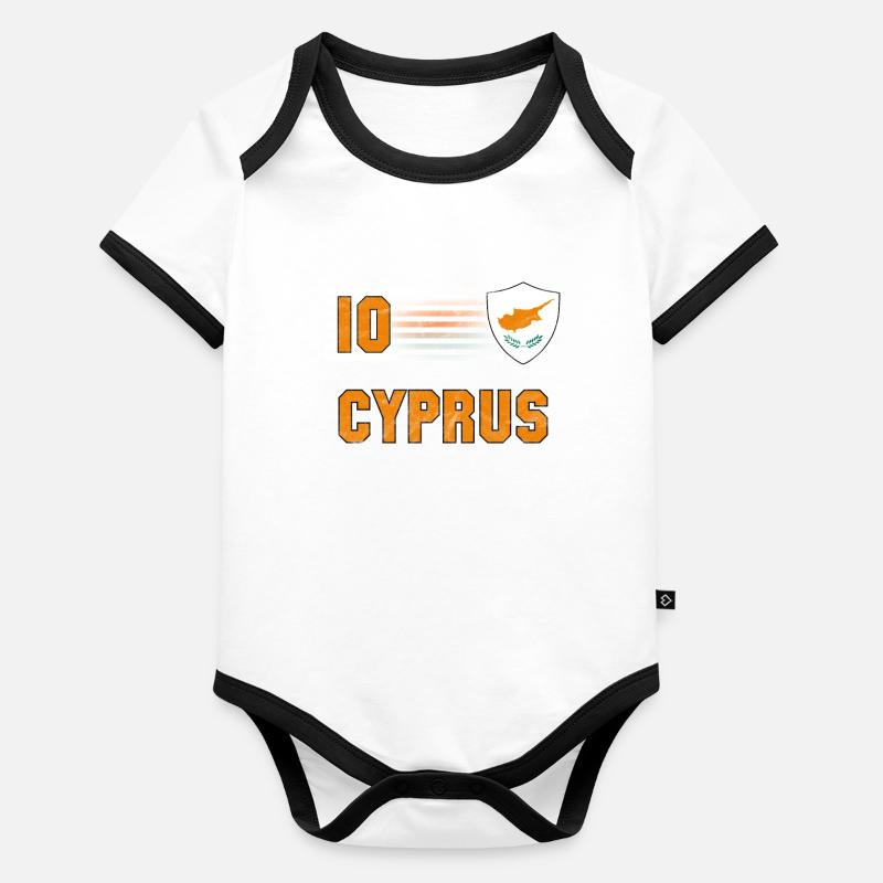 Cyprus Organic Baby Contrasting Bodysuit