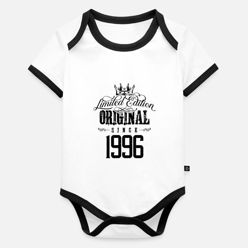 1996 limited edition Baby Bio-Kurzarm-Kontrastbody