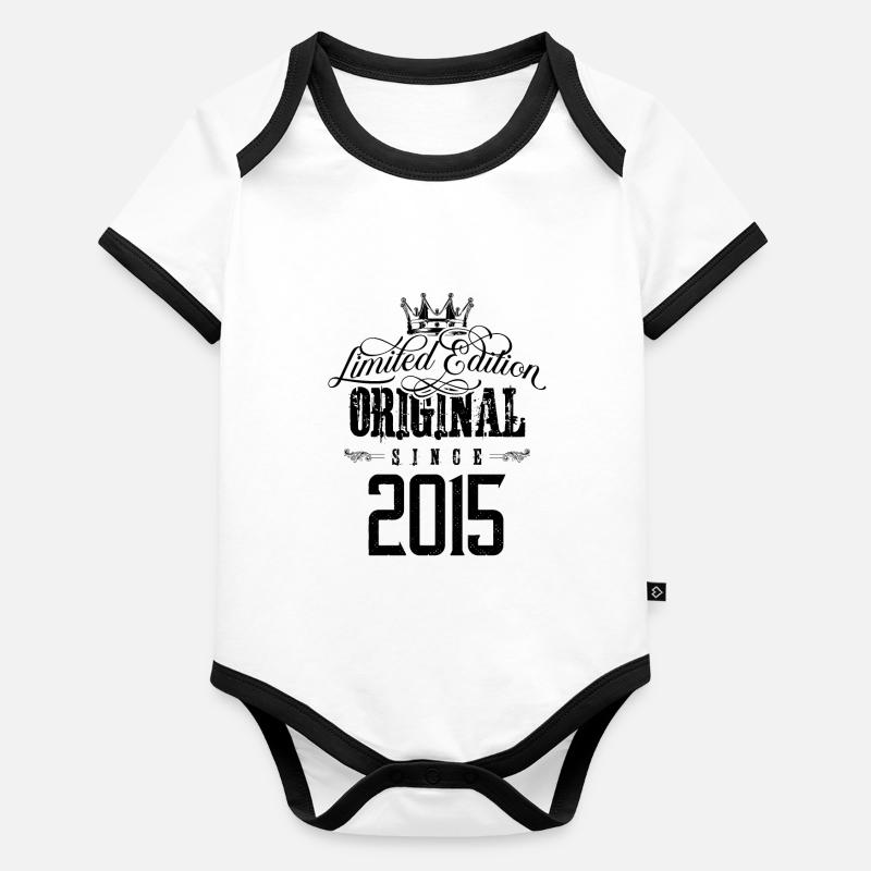 2015 limited edition Baby Bio-Kurzarm-Kontrastbody