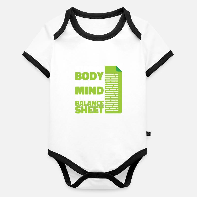 Expert-comptable, Conseiller fiscal, Lustig Body Bébé bio contrasté manches courtes