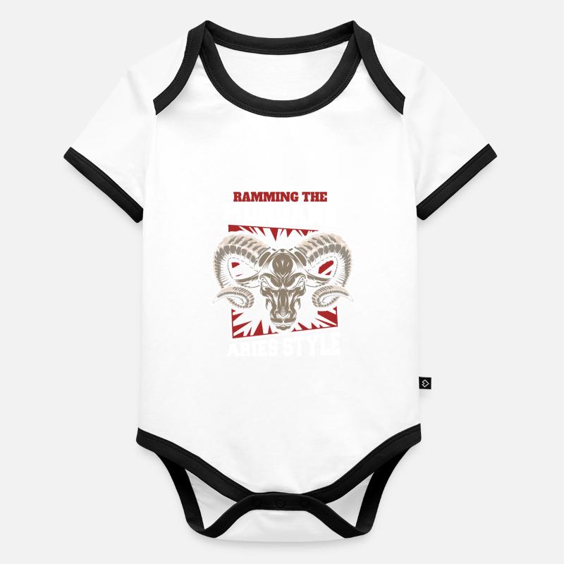 Ram Organic Baby Contrasting Bodysuit