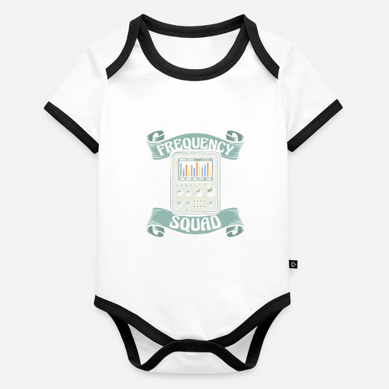 Audio Analyzer Kader Organic Baby Contrasting Bodysuit