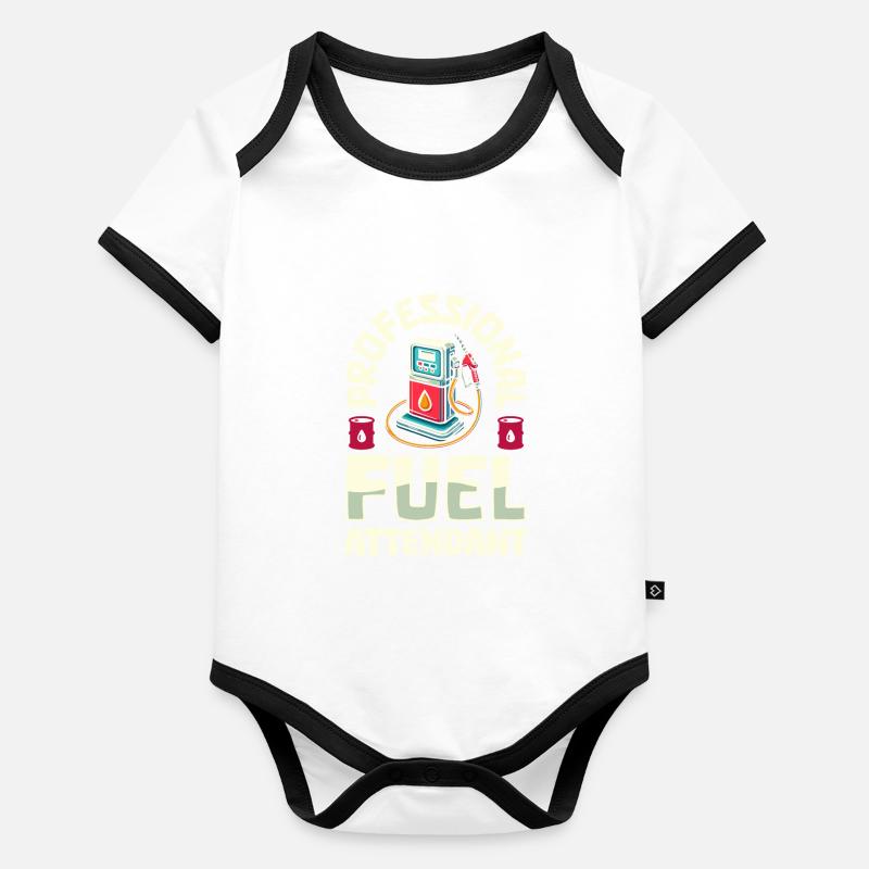 Pump attendant Organic Baby Contrasting Bodysuit