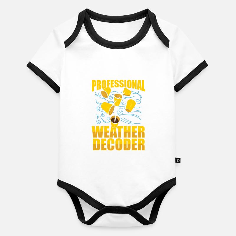 Climate Analyst Organic Baby Contrasting Bodysuit
