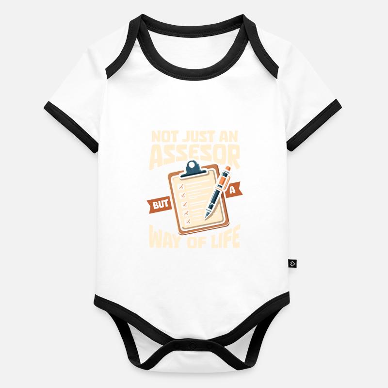 Gutachter Baby Bio-Kurzarm-Kontrastbody