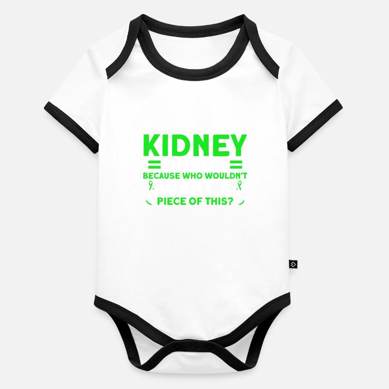 Surgery Transplanted Organ Transplantation Organic Baby Contrasting Bodysuit