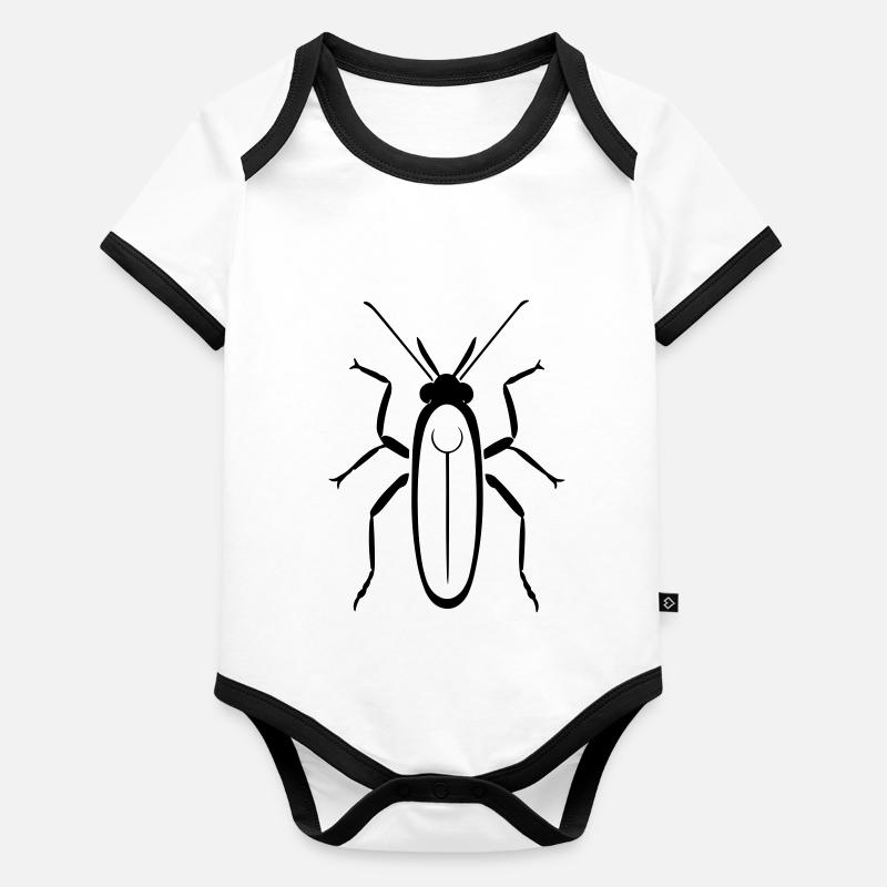 Termite Organic Baby Contrasting Bodysuit
