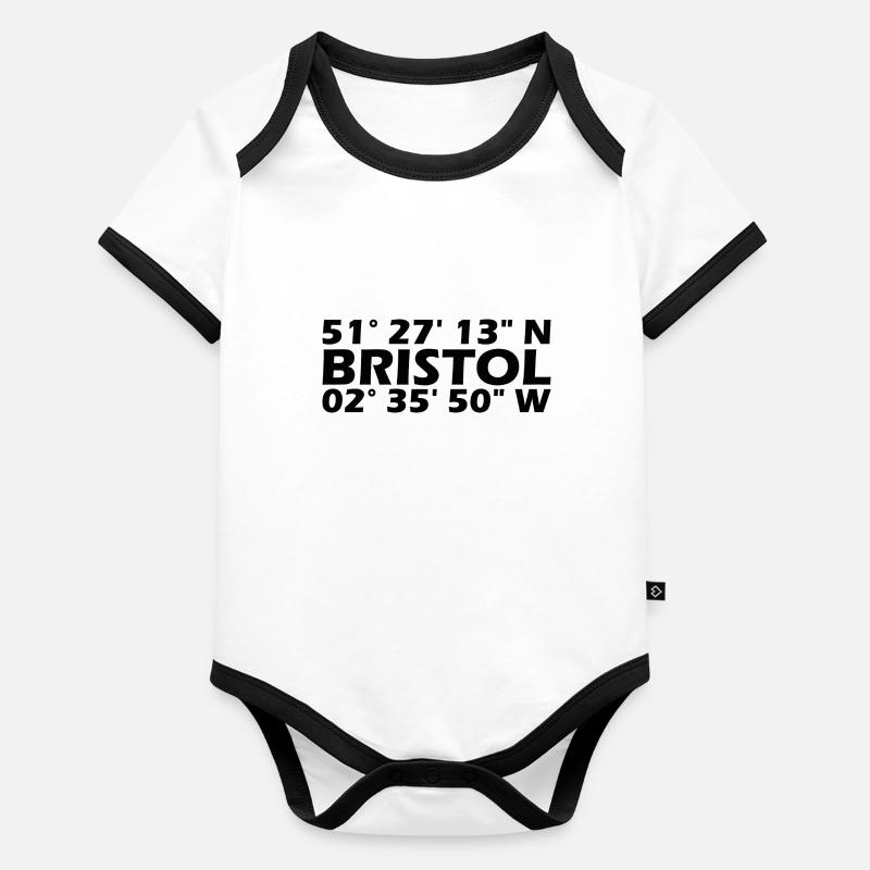 Bristol Coordinates Organic Baby Contrasting Bodysuit