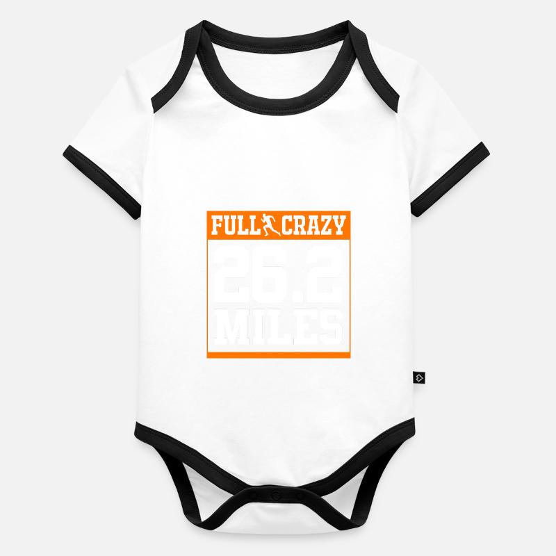 Trail running Body Bébé bio contrasté manches courtes