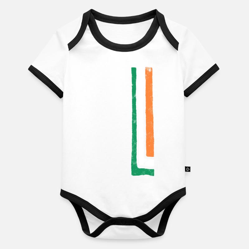 Ireland Organic Baby Contrasting Bodysuit