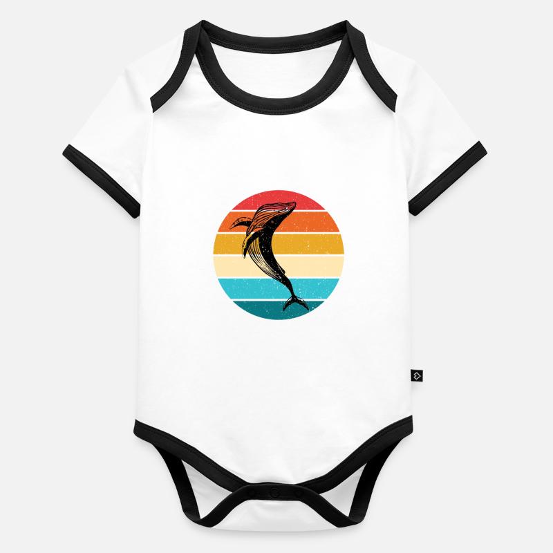 Wal Organic Baby Contrasting Bodysuit