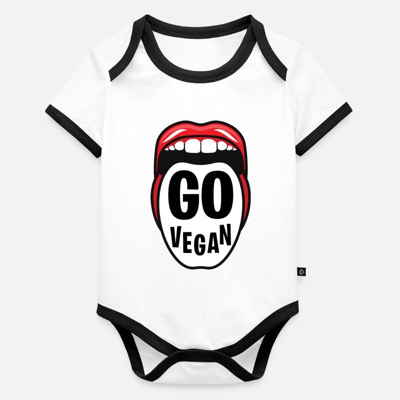 Vegan Go Organic Baby Contrasting Bodysuit