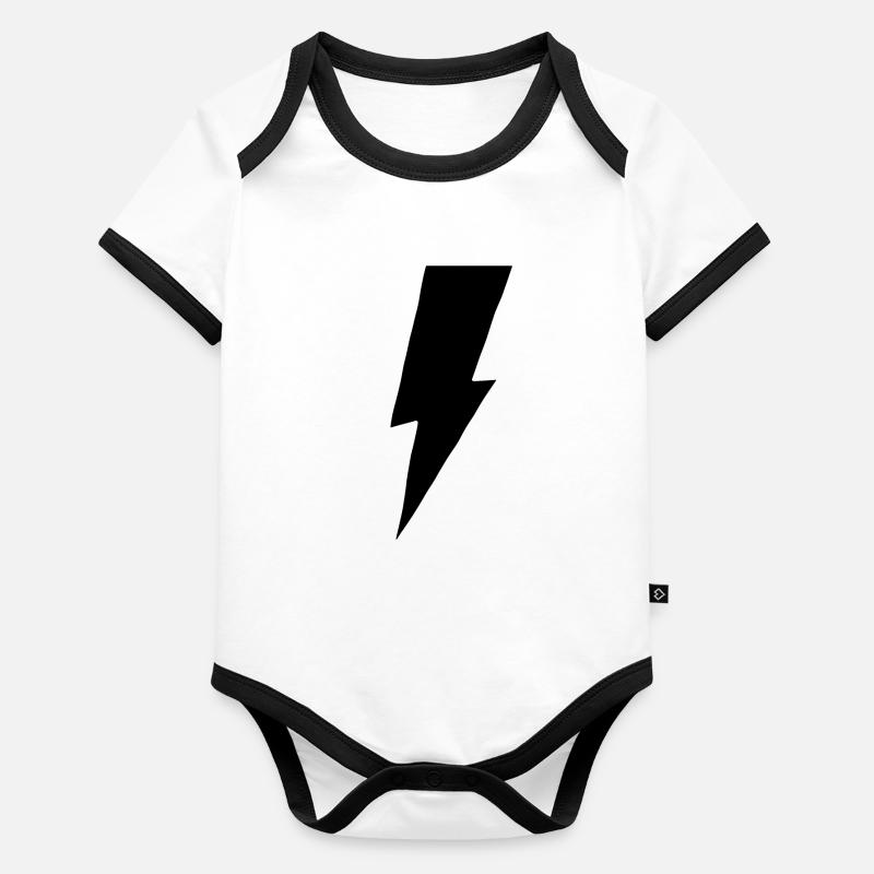 uploaded Organic Baby Contrasting Bodysuit