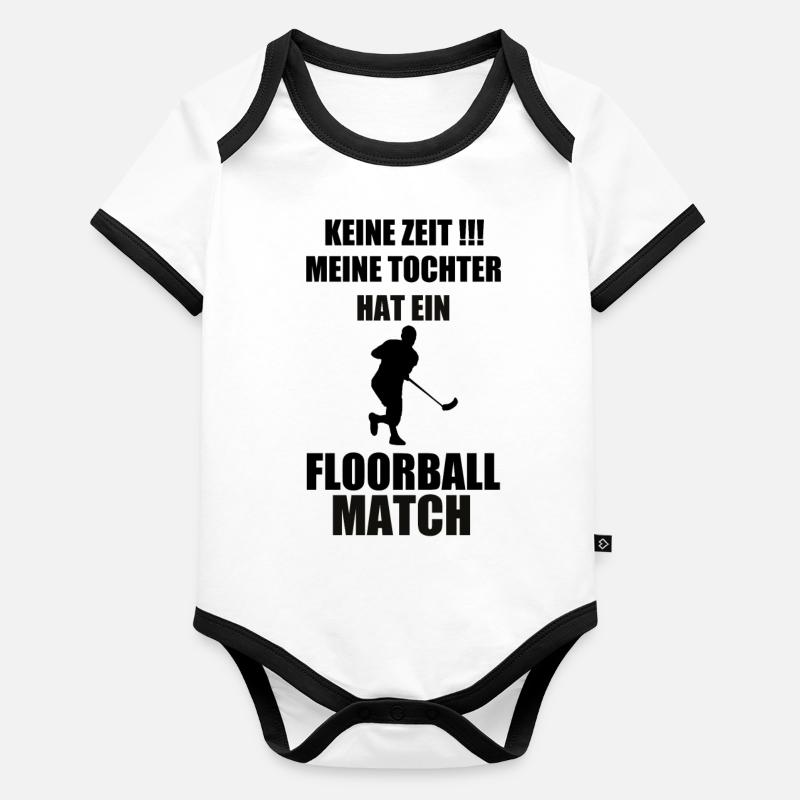 Floorball Baby Bio-Kurzarm-Kontrastbody