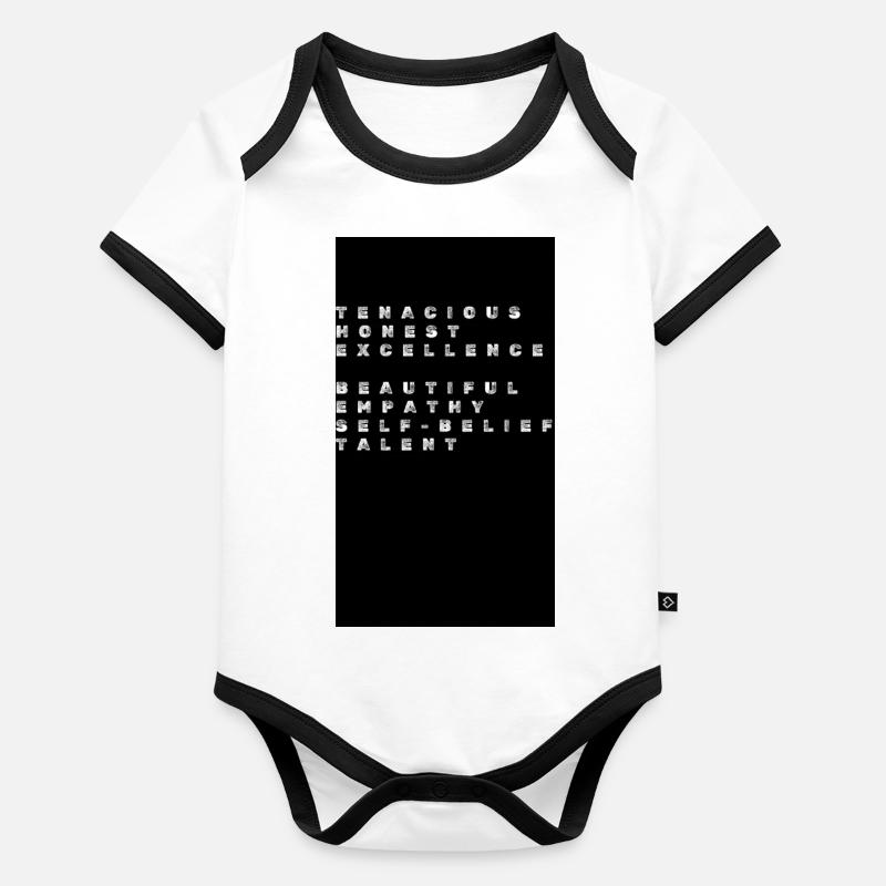 L H E B E S T 20240718 213723 0000 Body Bébé bio contrasté manches courtes