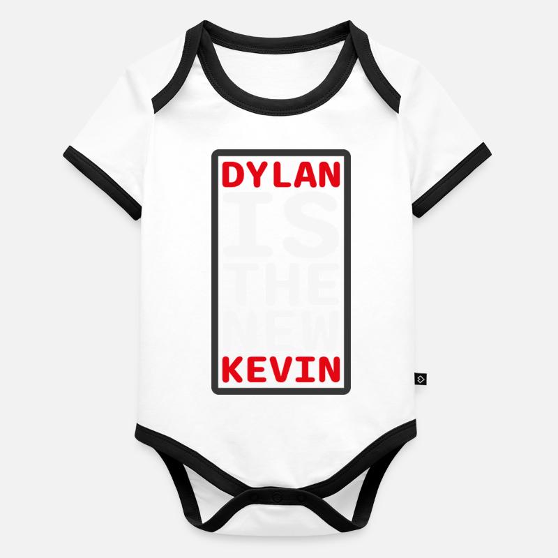 Dylan ist der neue Kevin Baby Bio-Kurzarm-Kontrastbody