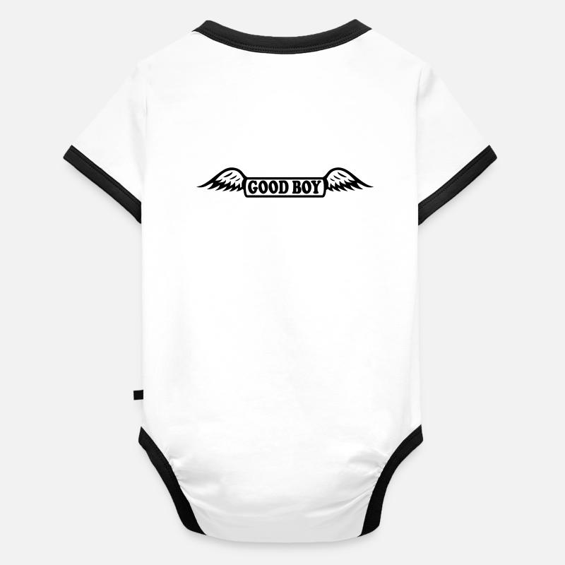 good boy Organic Baby Contrasting Bodysuit