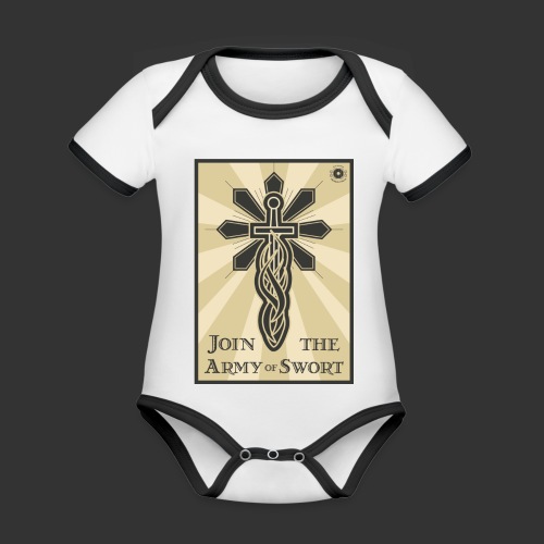 Join the army jpg - Organic Baby Contrasting Bodysuit