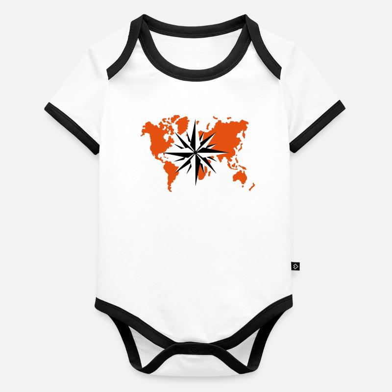 welt_1 Body Bébé bio contrasté manches courtes