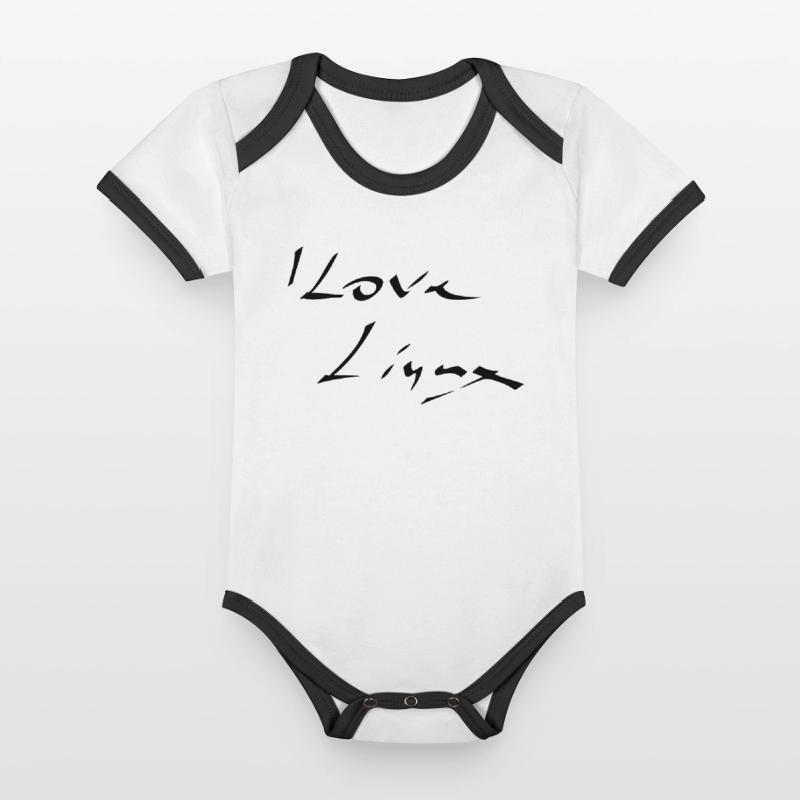 Linux, Software, Programming Organic Baby Contrasting Bodysuit