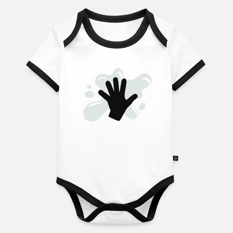 Climate Glue Action Organic Baby Contrasting Bodysuit