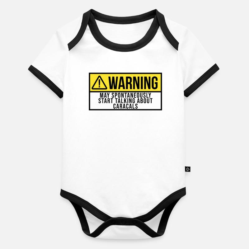 Karakal Baby Bio-Kurzarm-Kontrastbody
