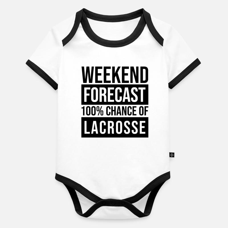 Lacrosse Organic Baby Contrasting Bodysuit