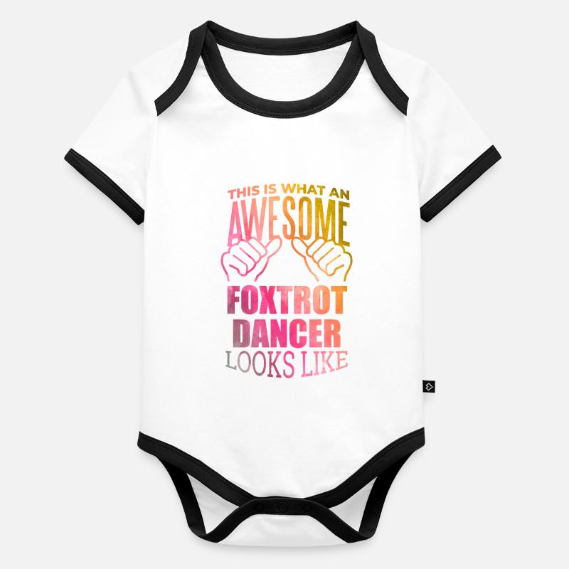Foxtrot Organic Baby Contrasting Bodysuit