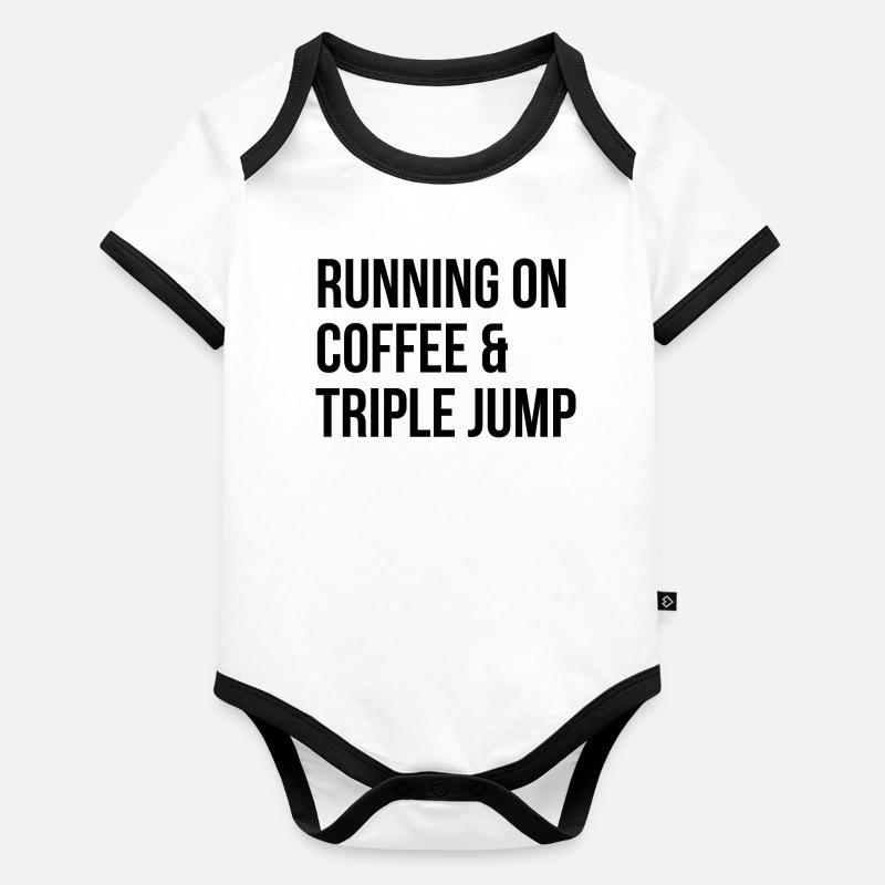 Dreisprung Dreisprung Baby Bio-Kurzarm-Kontrastbody