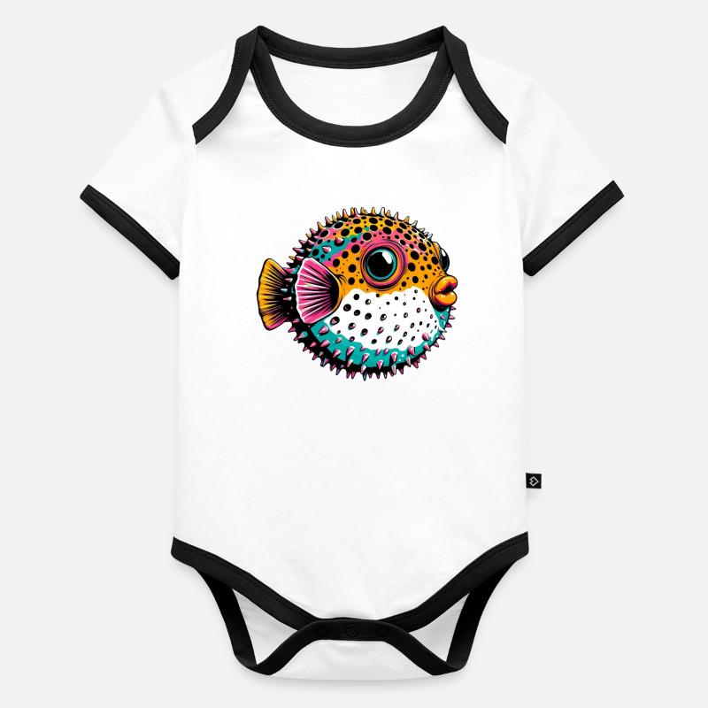 Blowfish Organic Baby Contrasting Bodysuit