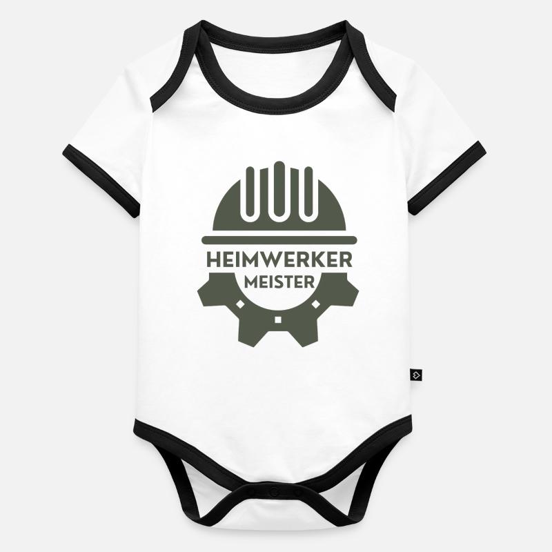 DIY Master – Proud DIY Design Body Bébé bio contrasté manches courtes