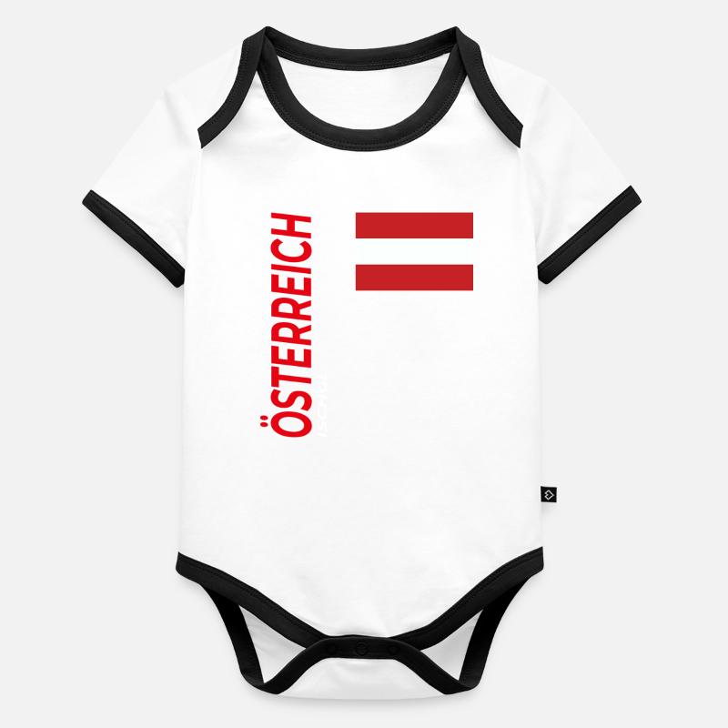 Ischgl Organic Baby Contrasting Bodysuit