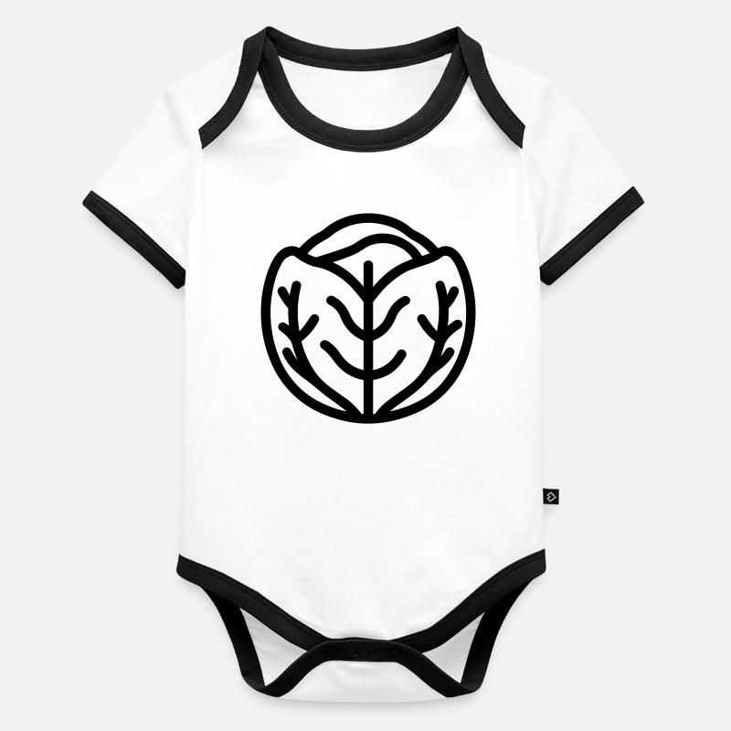 cabbage Organic Baby Contrasting Bodysuit