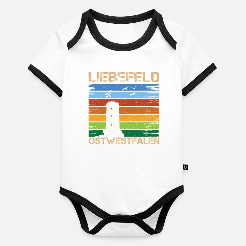 Liebefeld ❤ Sparrenburg Organic Baby Contrasting Bodysuit