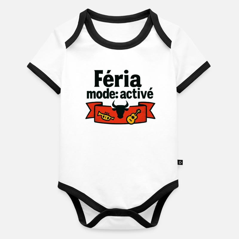 Féria mode: Enabled Organic Baby Contrasting Bodysuit