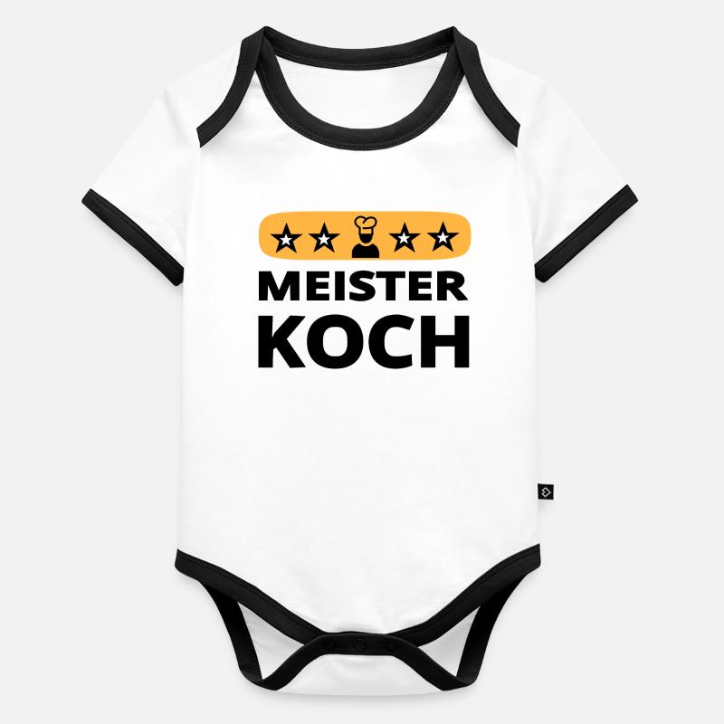 Cook Organic Baby Contrasting Bodysuit