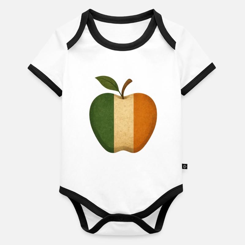 Ireland Organic Baby Contrasting Bodysuit
