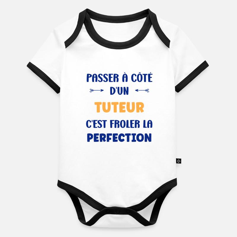 Tutor Organic Baby Contrasting Bodysuit