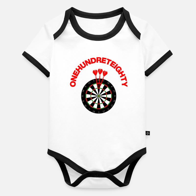 ONEHUNDRETEIGHTY, One Hundred Eighty, Caller Organic Baby Contrasting Bodysuit