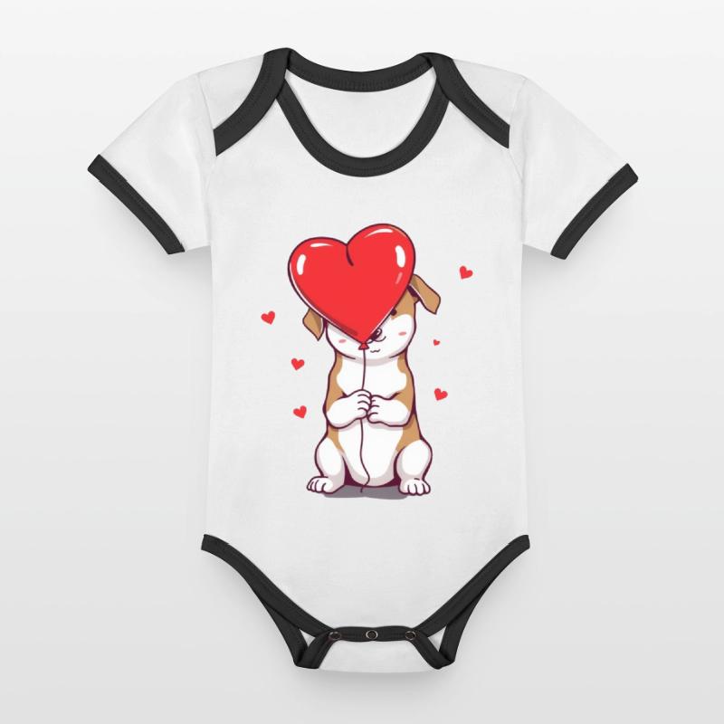 Muttertags Geschenk Mutter Muttertag Geschenkidee  Baby Bio-Kurzarm-Kontrastbody