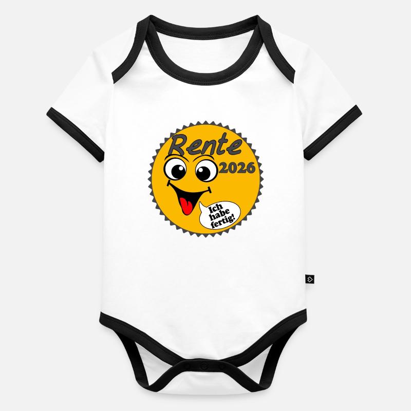 Pension 2026 Sunshine I have ... Organic Baby Contrasting Bodysuit