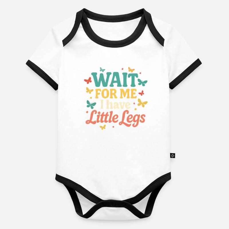 Cute Saying Humor Meme Funny Gift Idea Organic Baby Contrasting Bodysuit