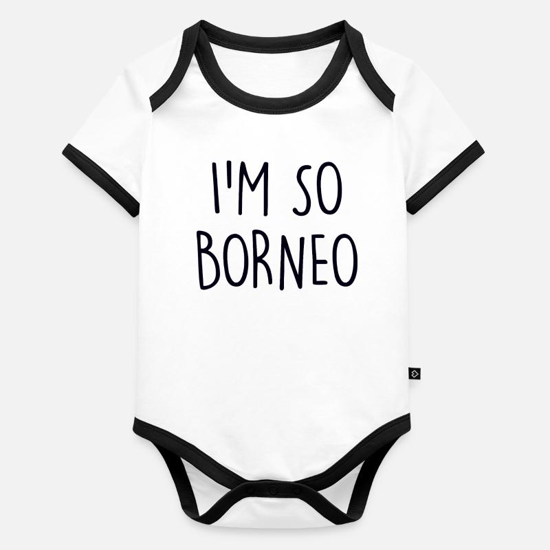 Borneo Organic Baby Contrasting Bodysuit