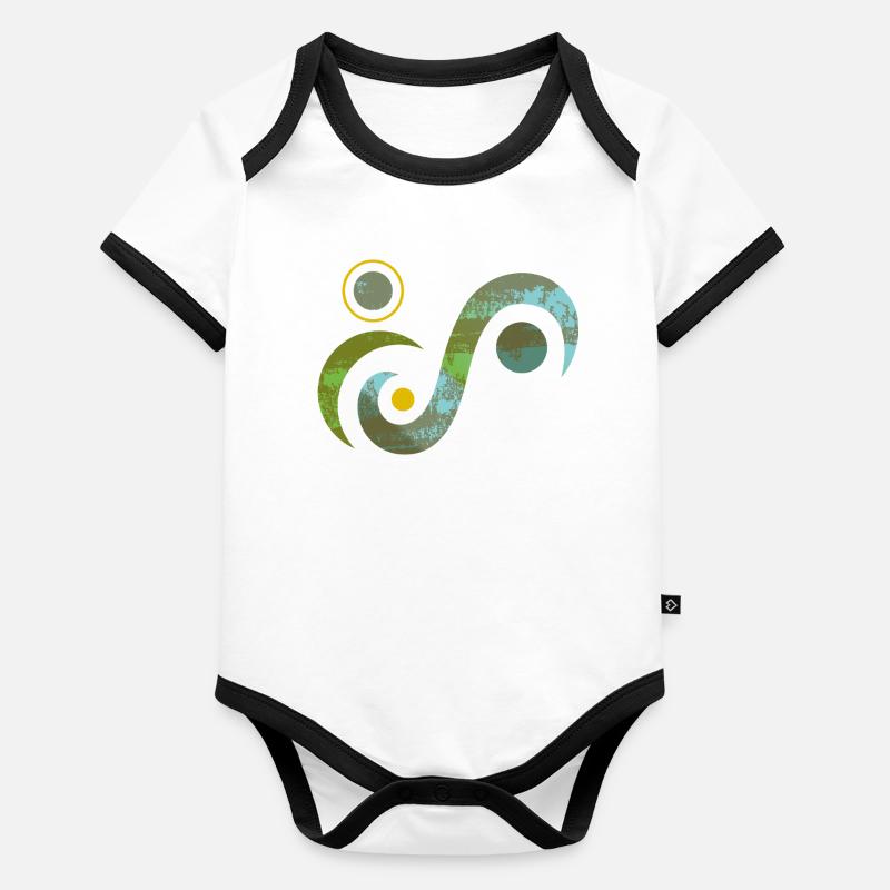 yoga-design_4 Baby Bio-Kurzarm-Kontrastbody